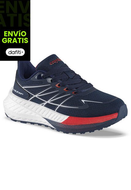 Tenis Running Jumer Azul Osc Croydon Para Niño