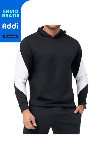 Buzo Mateo Negro Croydon Para Hombre