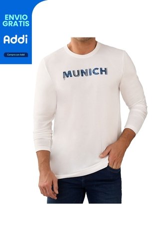 Camibuzo Munich Marfil Croydon Para Hombre Croydon