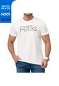 Camiseta Espampada Mars Marfil Croydon Para Hombre de Croydon