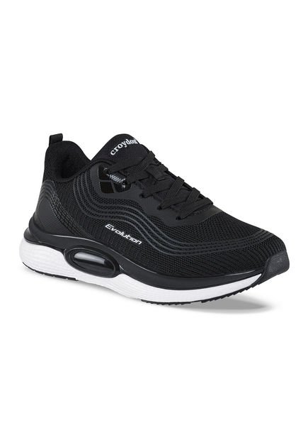 Tenis Running Flutt Negro Para Mujer Croydon