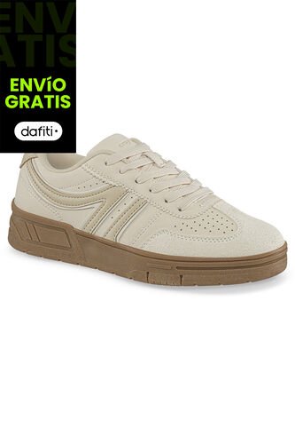Tenis Quader Marfil Croydon Para Mujer Croydon