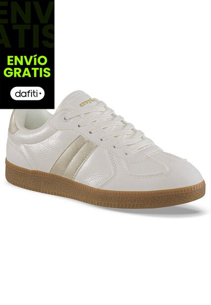 Tenis Anemo Marfil Croydon Para Mujer