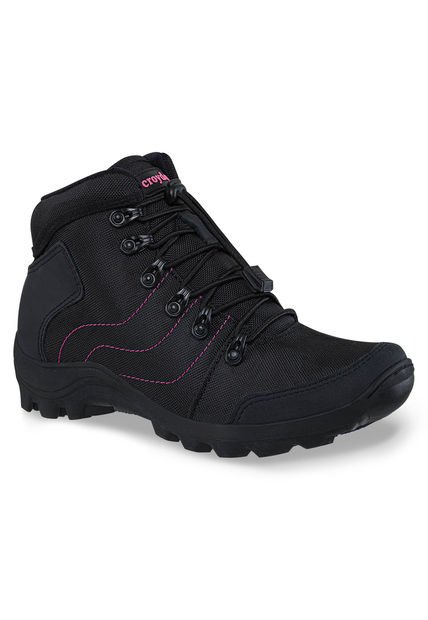 Botas Outdoor Tomoe Negro Para Mujer Croydon