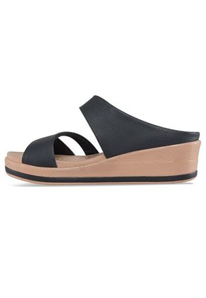 Sandalias Tacón Belkys Negro Croydon Para Mujer