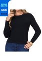 Buzo Alana Negro Croydon Para Mujer de Croydon