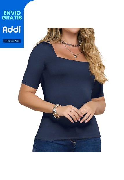 Blusa Andy Azul Osc Croydon Para Mujer