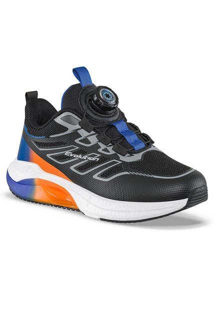 Tenis Running Furam Negro-M.Color Croydon Para Niño