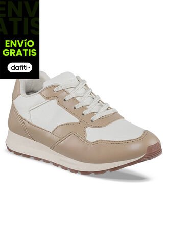 Tenis Asiya Beige Croydon Para Mujer Croydon