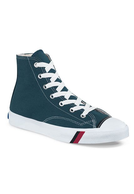 Tenis Royal Hi Cut Azul Para Hombre Croydon