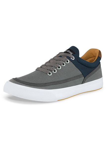 Tenis Grus Gris Para Hombre Croydon