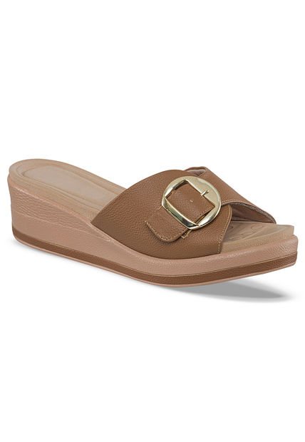 Sandalias Tacón Layna Café Para Mujer Croydon