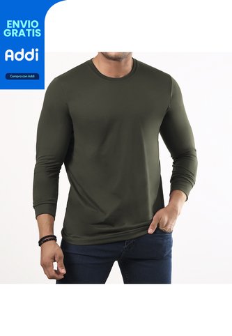 Camibuzo Omar Verde Militar Para Hombre Croydon Croydon