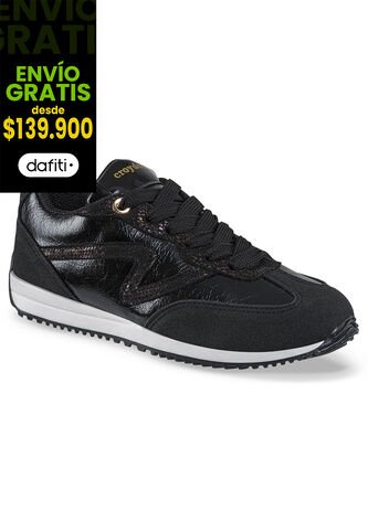 Tenis Urbanos Quimbaya Negro Croydon Para Mujer Croydon