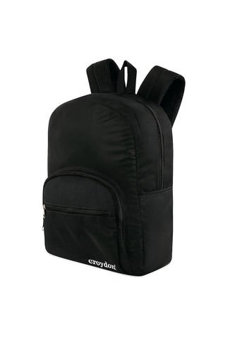 Kit Morral Institucional Negro Para Hombre Y Mujer Croydon Croydon