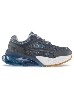 Tenis Urbanos Delzar Gris-Azul O Croydon Para Niño