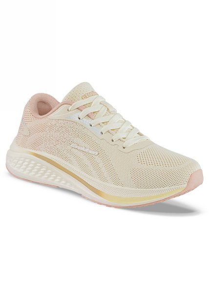 Tenis Running Zelar Beige Croydon Para Mujer