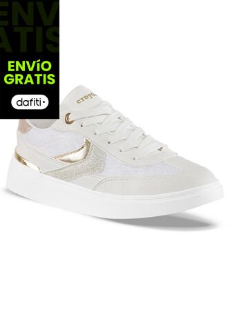 Tenis Urbanos Billie Blanco Croydon Para Mujer Croydon