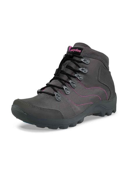 Botas Outdoor Tomoe Gris-Fuc Para Mujer Croydon