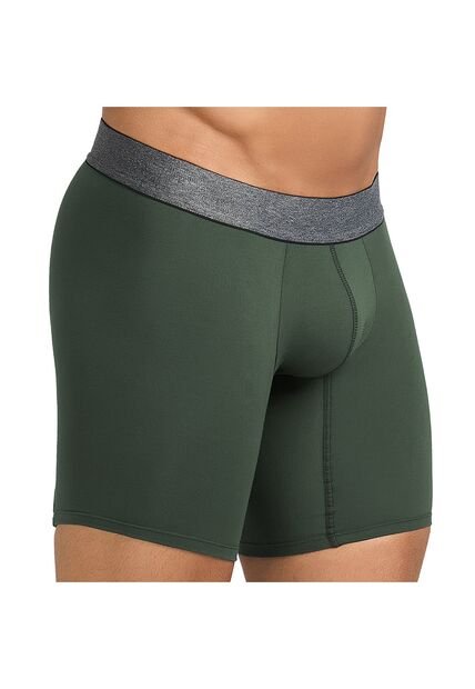 Boxer Martin Pack X2 Negro-Verde Para Hombre Croydon