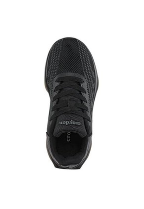 Tenis Running Ladano Negro-Gris Croydon Para Niño