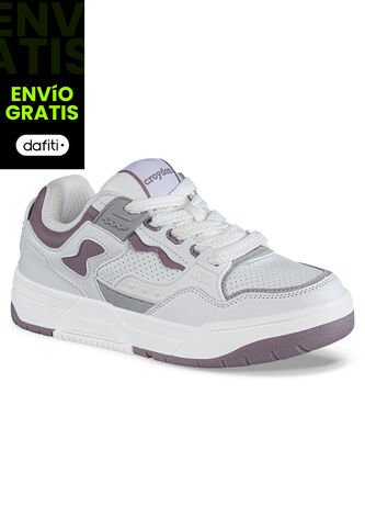 Tenis Urbanos Gimur Blanco Croydon Para Mujer Croydon