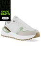 Tenis Urbanos Laudit Blanco-Verde Croydon Para Mujer de Croydon