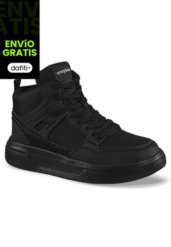 Tenis Urbanos Romalier Negro Croydon Para Hombre Croydon