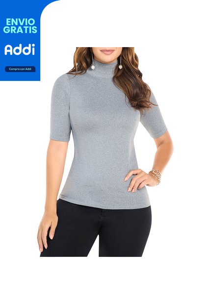 Blusa Julietha Gris Para Mujer Croydon