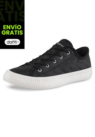 Tenis Taliba Bajo Negro Croydon Para Mujer Croydon