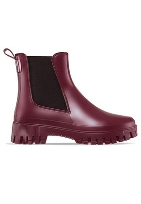 Botines Lluvia Kathie Vino Croydon Para Mujer