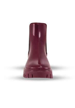 Botines Lluvia Kathie Vino Croydon Para Mujer