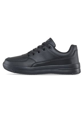 Tenis Colegio Shopir Pro C Negro-Gris Para Niño Y Niña Croydon