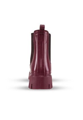 Botines Lluvia Kathie Vino Croydon Para Mujer