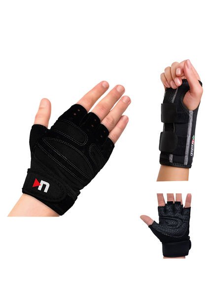 Guante Para Gym Negro Para Hombre Y Mujer Croydon