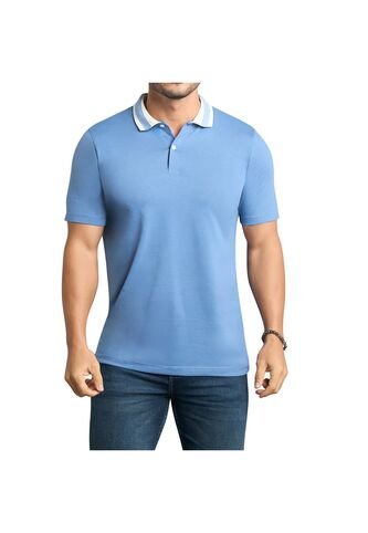 Camiseta Polo Pedro Azul Para Hombre Croydon Croydon