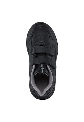 Tenis Colegio Neril V Negro-Gris Para Niño Y Niña Croydon