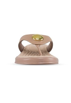 Sandalias Tacón Eluney Café Claro Para Mujer Croydon