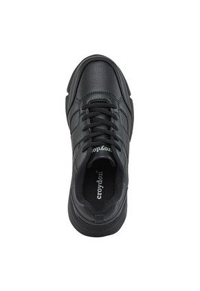 Tenis Colegio Hannir C Negro-Negro Para Hombre Y Mujer Croydon