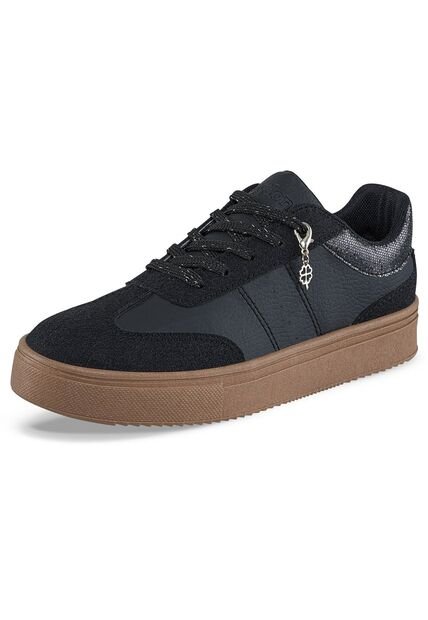 Tenis Husnia Negro Croydon Para Mujer