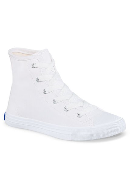 Tenis Deportivo Alto Blanco Para Hombre Croydon