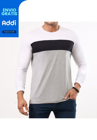 Camibuzo Martin Gris Para Hombre Croydon Croydon