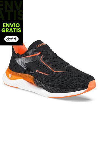 Tenis Running Sibo Negro Croydon Para Hombre Croydon