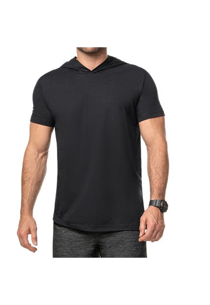 Camiseta Mario Negro Para Hombre Croydon