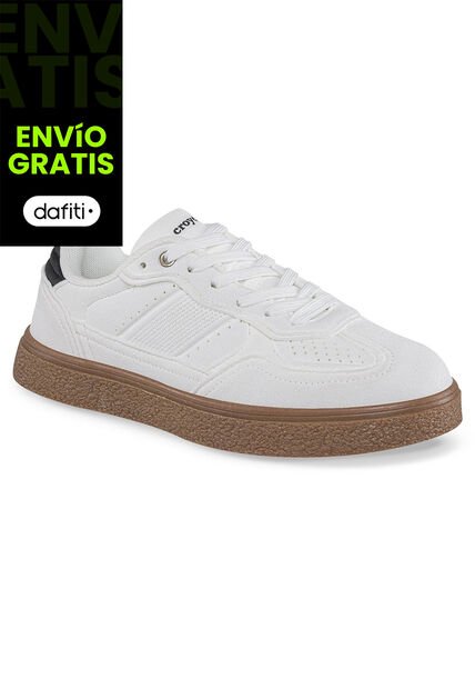 Tenis Solumi Blanco Croydon Para Mujer
