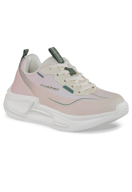 Tenis Running Flixk Marfil Croydon Para Niña