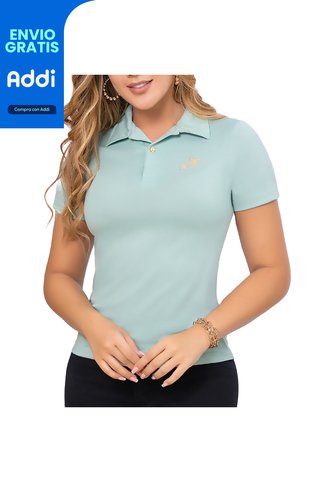 Blusa Polo Andrea Verde Para Mujer Croydon Croydon