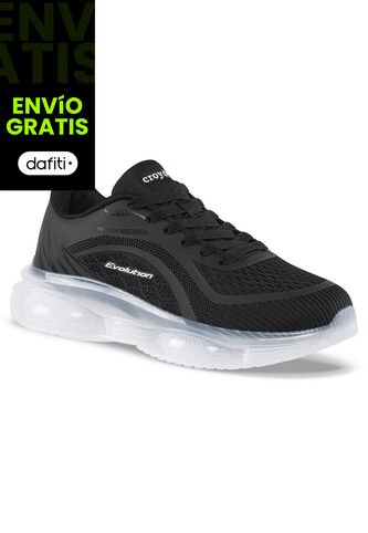 Tenis Running Lumo Negro Croydon Para Mujer Croydon