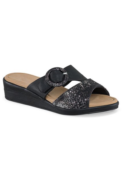 Sandalias Tacón Morelia Negro Para Mujer Croydon