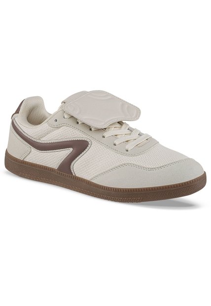 Tenis Urbanos Pedom Beige-Beige Croydon Para Mujer